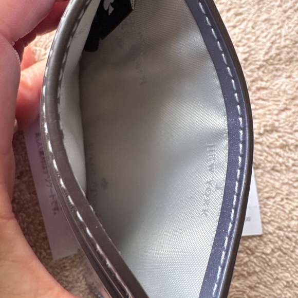 Kate Spade metallic purple Kenzie card holder - Picture 4 of 6